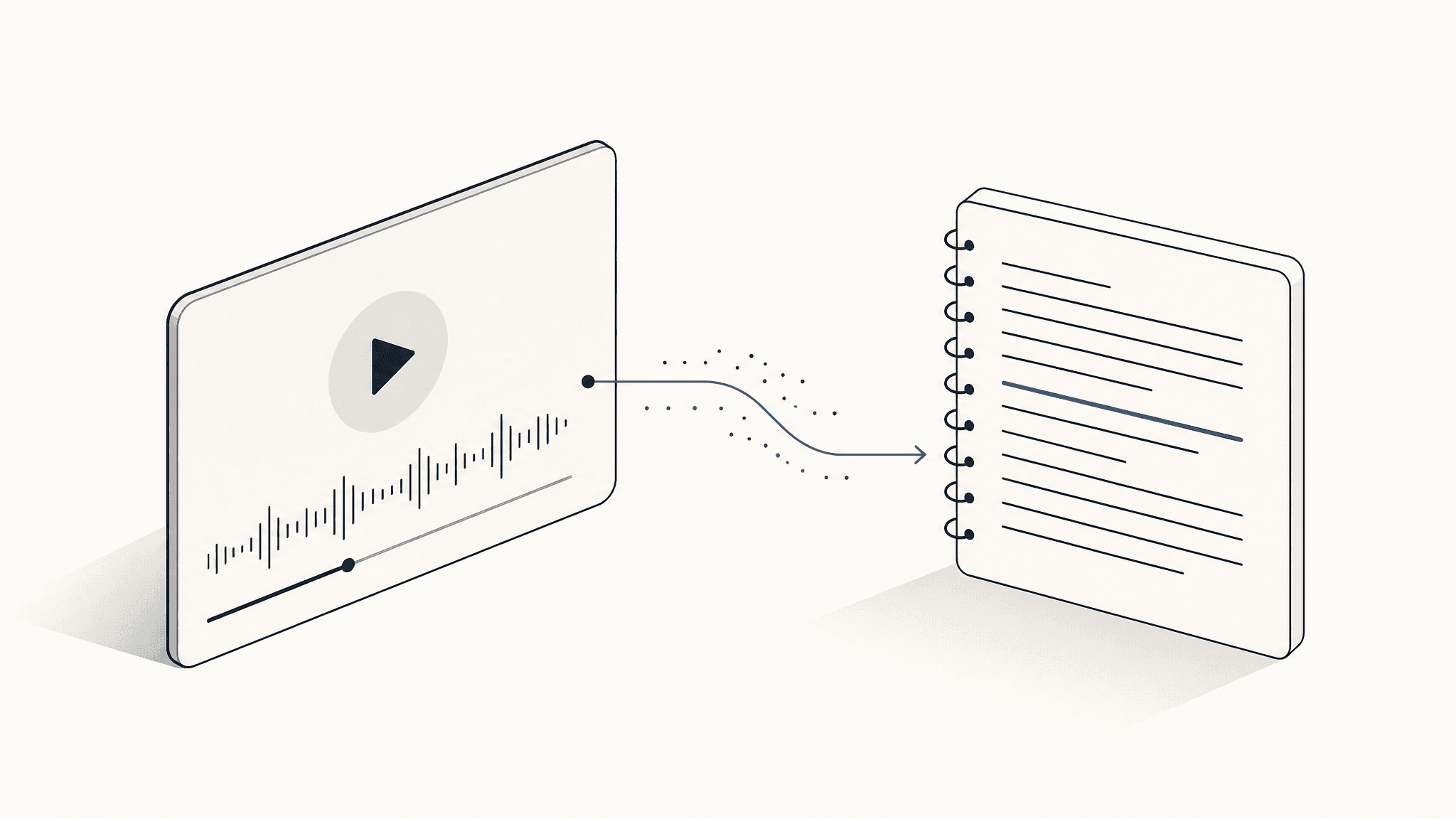 Turn video and audio into editable text.